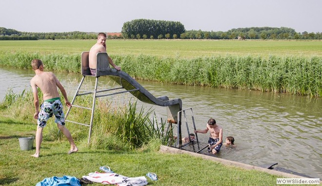 Waterpret in de Kromme Rijn